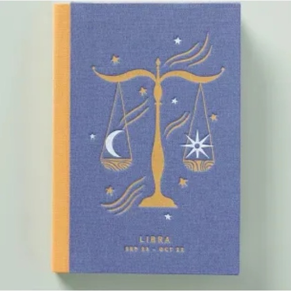 NWT Anthropologie Libra Journal
